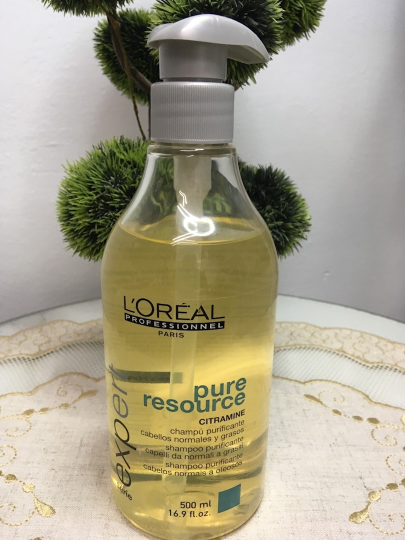 LOREAL SERIE EXPERT CHAMPU PURE RESOURCE DE 500 ML.