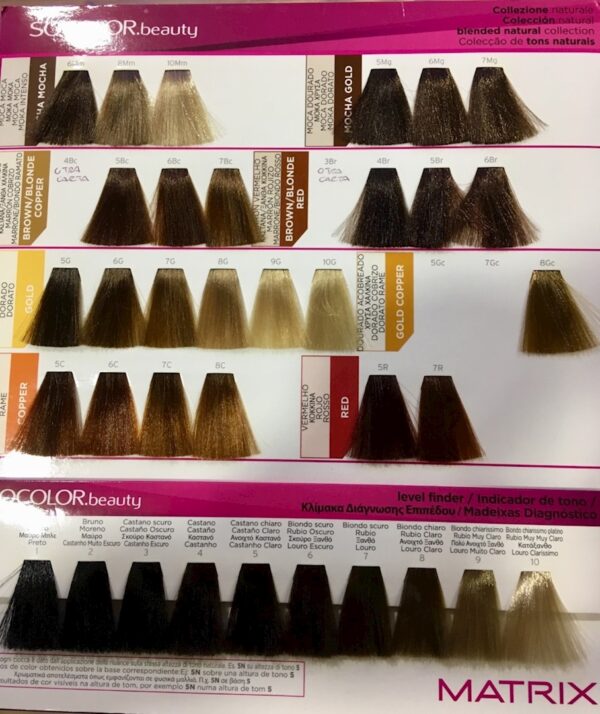 SOCOLOR.BEAUTY 8-C MATRIX TUBOS DE 90 GRS.