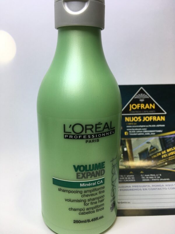 LOREAL PROFESSIONNEL CHAMPU VOLUME EXPAND DE 250 ML.