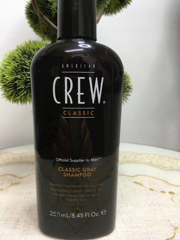 AMERICAN CREW CLASSIC GRAY SHAMPOO DE 250 ML.