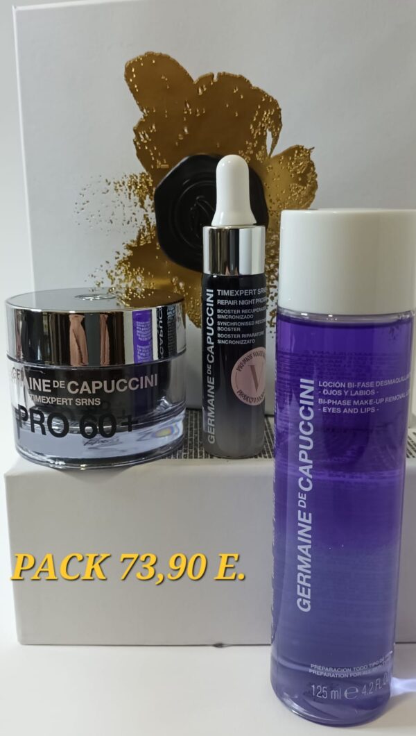 PACK CREMA SRNS PRO-60 50 ML. + SE. REPAIR 15 ML.+BIFA 150 ML.