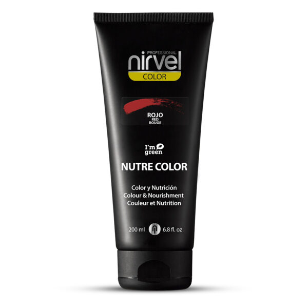 MASCARILLA NIRVEL ROJO DE 200 ML. NUTRE COLOR
